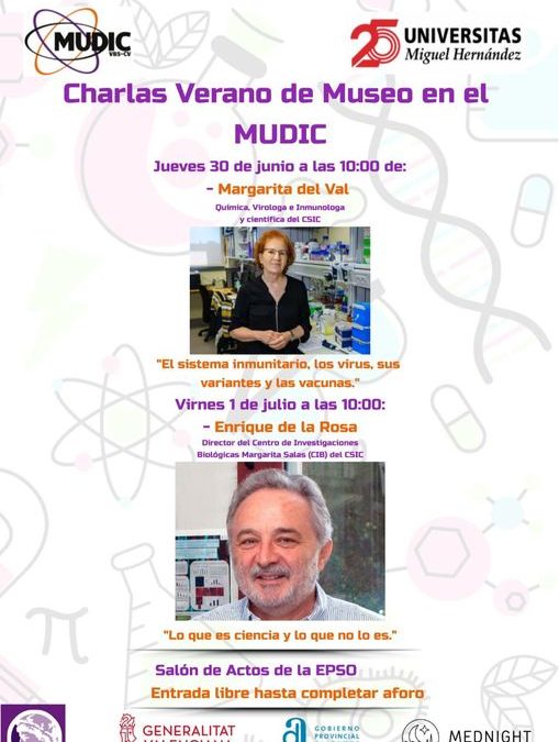 Verano de Museo MUDIC con la conferencia de Enrique de la Rosa