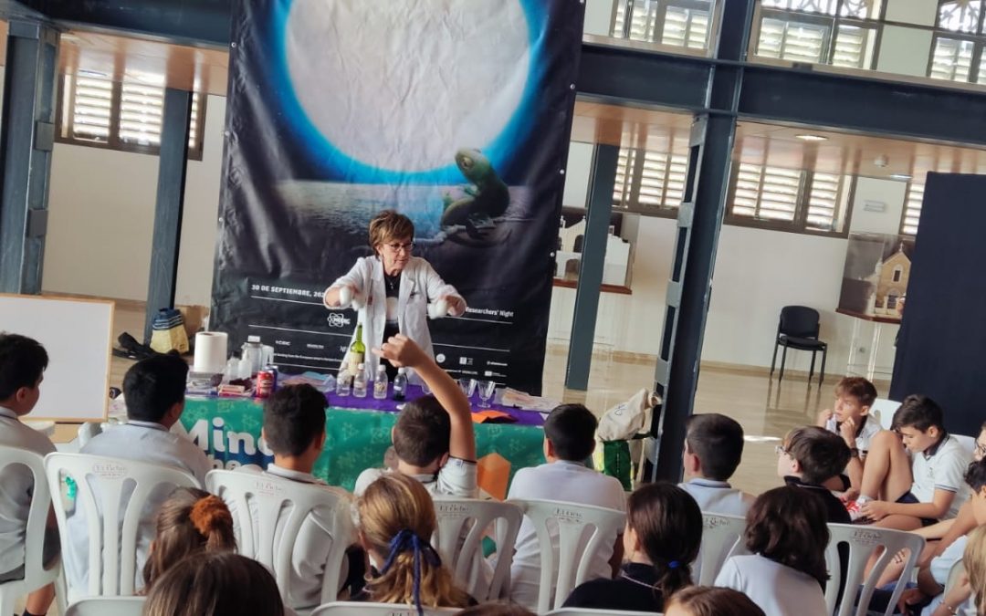 MUDIC WORKSHOPS AT VIRGEN DE LA ASUNCIÓN HIGH SCHOOL FROM ELCHE