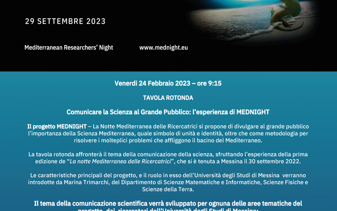 Festival della Cultura Scientifica – Tavola Rotonda