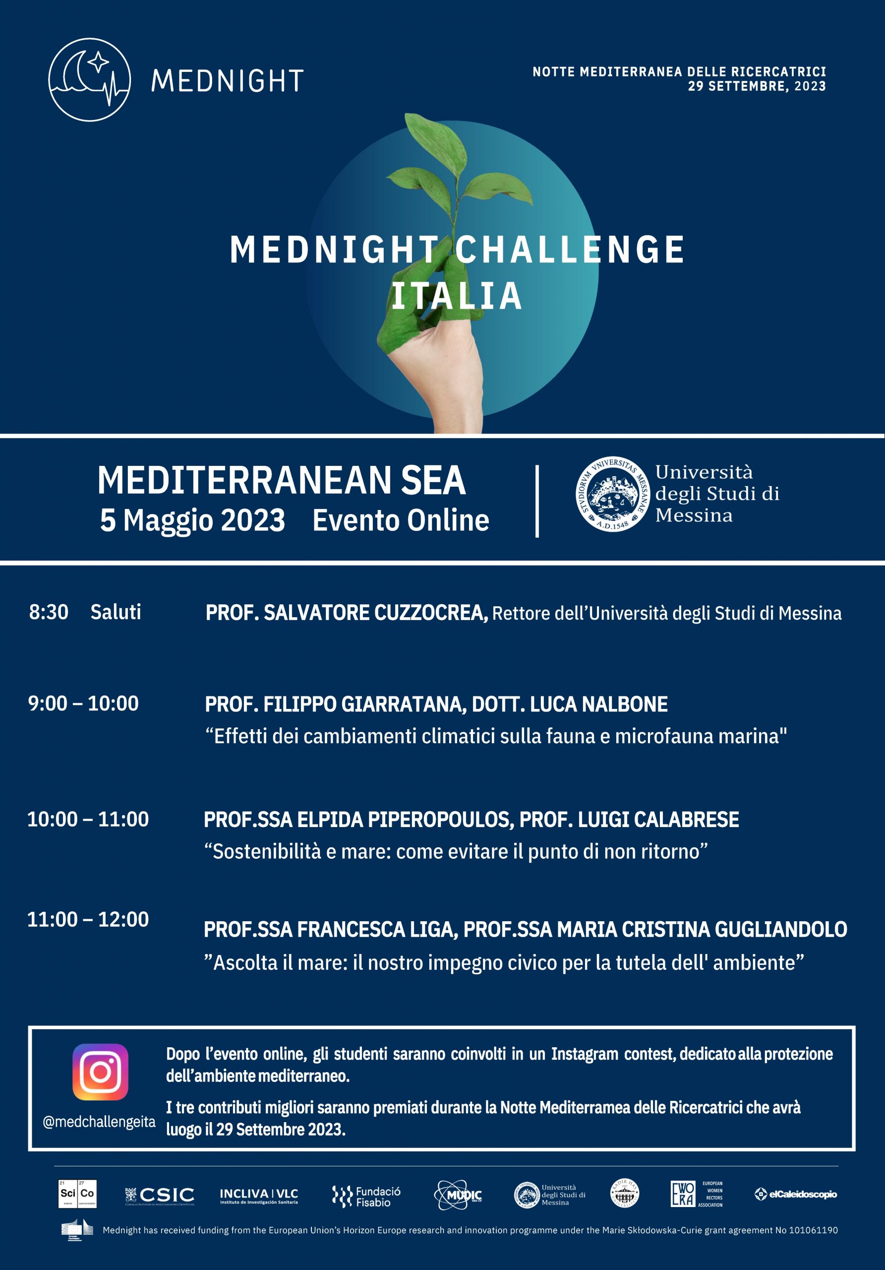 Poster Mednight Challenge Italia