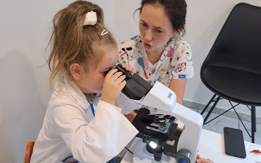 A doctor for a day- experimenting with blood and a Volcano in the DDD waiting room_3rd workshop