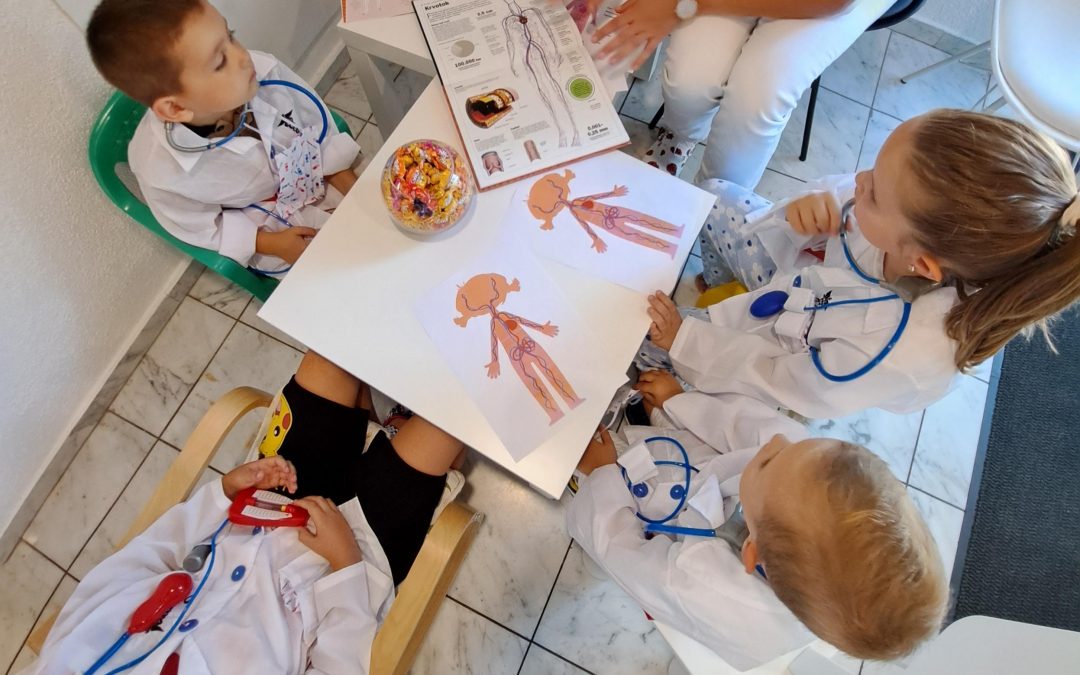 A doctor for a day- experimenting with blood and a Volcano in the DDD waiting room