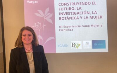 The researcher María Ángeles Alonso visits IES Hermanos Amorós