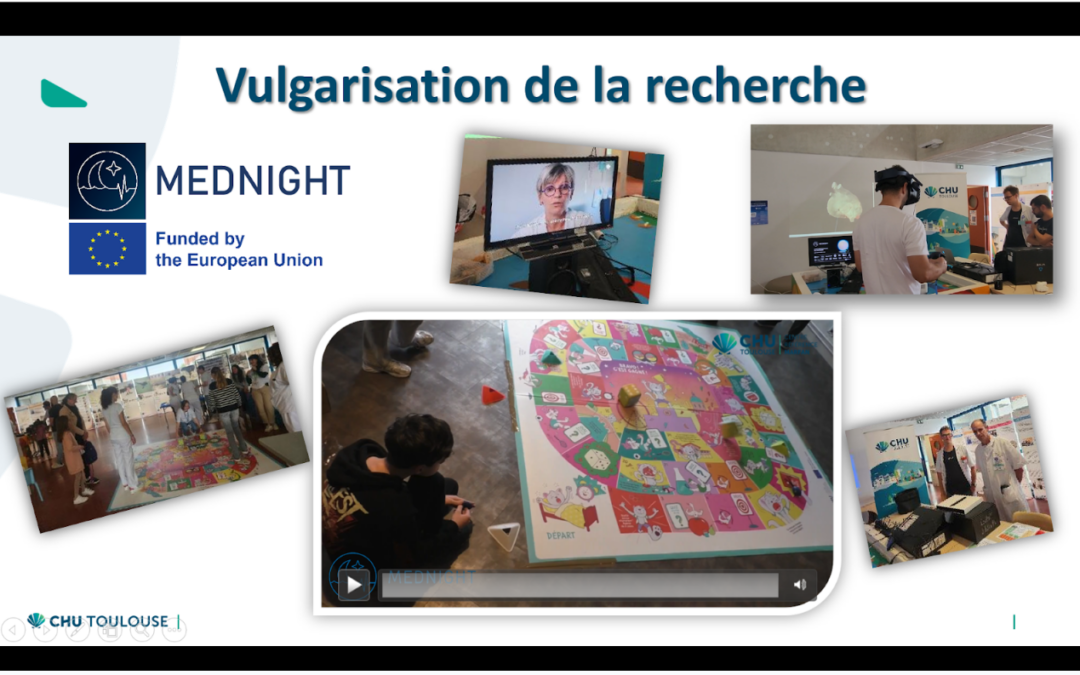 Bringing Science into Pediatric Care: MEDNIGHT Game Showcased at Cafés de la Pédiatrie in Toulouse