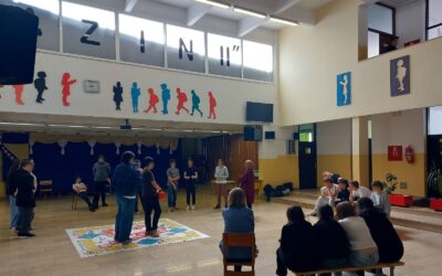 STEM board game competition between 8th graders in Cazin, BiH