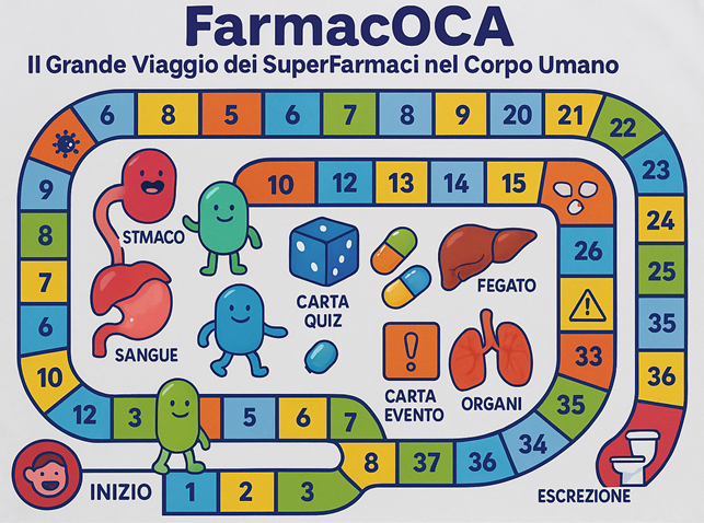 PharmaGoose: the playful journey of medicines through the human body